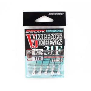 Decoy VJ31F Violence Round Ball Shape Fishing Jighead 1/20oz 1/0