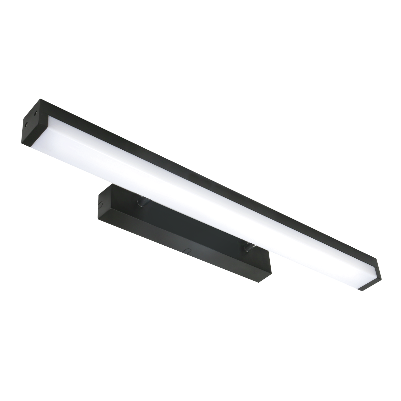 Lutec 10W LED Tri-Colour Black Finish Chloe Bathroom Light DIY product image