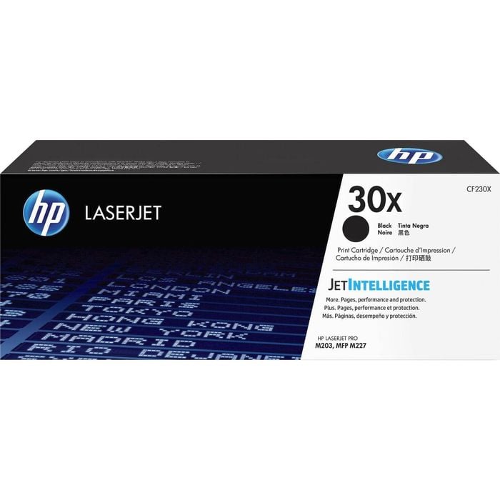 Hp 30x Original High Yield Laser Toner Cartridge - Black Pack - 3500 Pages