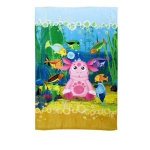 The Adventure of Luntik Beach Towel Moonzy Underwater 100 x 150 cm