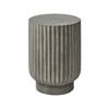 Cooper & Co. Seville 56cm Concrete Side Table Stool Light Grey
