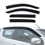AUSGO Injection Weather Shields for Holden Colorado Dual Cab RG Series 2012-2020 Weathershields Window Visors Wind Deflectors