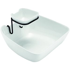 Ladelle Alto Serve & Share Double Layer Chip & Dip Bowl