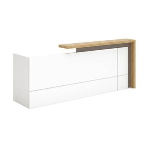 Artemis 240CM Reception Desk Counter Desks- Left