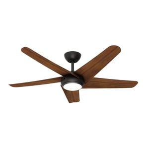 Geo 52" Led Ceiling Fan With Remote Control - Interchangable Three Or Five Blades