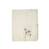 Savannah Flowers Cream Embroidered Cutout Rectangular Tablecloth 152 x 228 cm