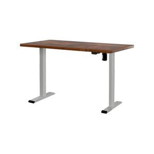 Artiss Electric Standing Desk Grey & Brown 140cm