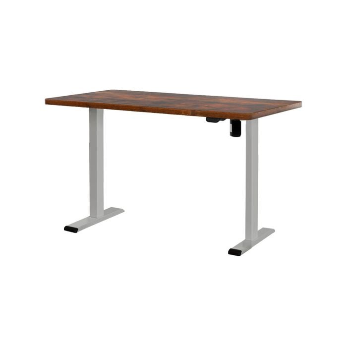 Artiss Electric Standing Desk Grey & Brown 140cm
