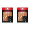 6pc Target K-Flex No 6 Dart Flight & Shaft Short 19mm - Neon Orange