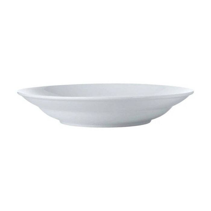 Maxwell and Williams Serving Bowl Basics Rim White Porcelain 28x5cm