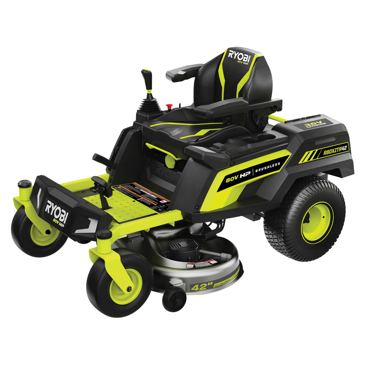 Ryobi 80V HP 42 Lithium Zero Turn Ride On Mower Bunnings New Zealand