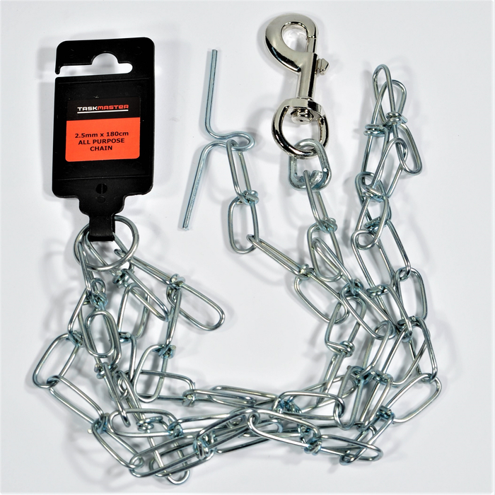 Taskmaster 2.5mm x 180cm Dog Chain