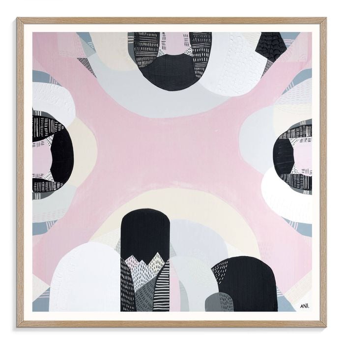 Artist Lane "Westgate Park Salt Lake  " by Ani Ipradjian - 76x76cm Timber Framed Print