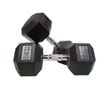 Morgan Rubber Hex Dumbbells - Pair [22.5kg]