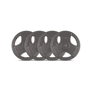CORTEX 10kg Tri-Grip 25mm Standard Weight Plates (Set of 4)
