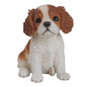 Northcote Pottery 10.5 x 14.5cm Ollie the King Charles Statue