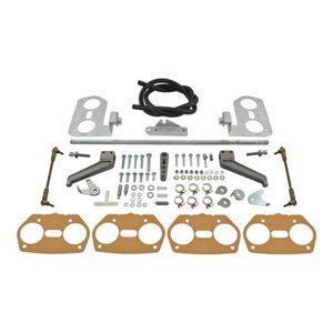 Calflow Dual IDF Weber Style VW Beetle Linkage Kit - Hexbar Style, suit Standard Cooling