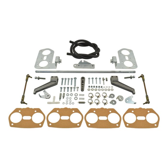 Calflow Dual IDF Weber Style VW Beetle Linkage Kit - Hexbar Style, suit Standard Cooling