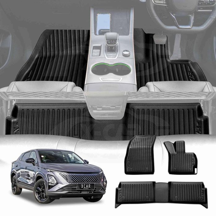 3d Floor Mats For Chery C5 2025-onwards All Weather Heavy Duty Cargo Car Trunk Luggage Tray