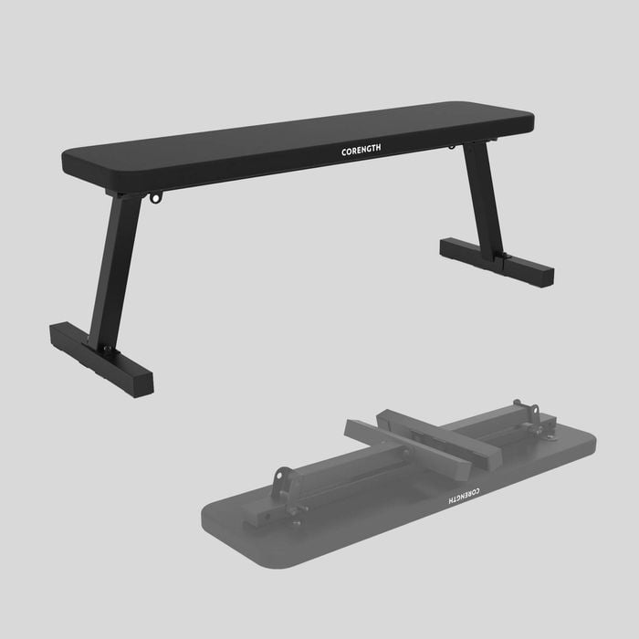 Decathlon - Fold-down Weights Bench 100 - One Size