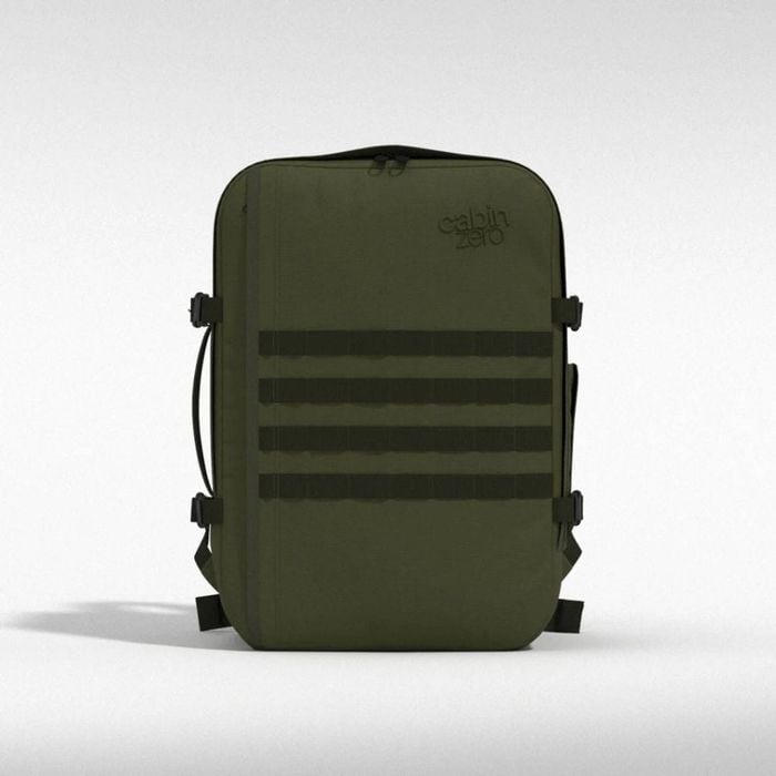Cabinzero Military 44l Lightweight Carry On Backpack - Army Green
