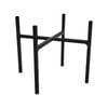 Brunnings 12.5cm Black Serina Metal Plant Stand