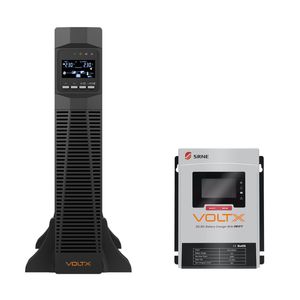 VoltX UPS 1500VA 1500W + 12V 30A DC Charger Home Backup Battery Charging Kit