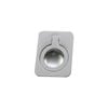 Sylvan Plymouth Door Pull Ring  51mm Matt Chrome