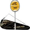 Hundred VIPER 900 - Strung Badminton racquet ,Black /blue