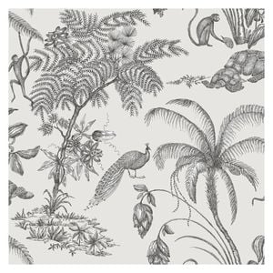 Wallpaper Trader Moa Jungle Wallpaper Roll 10.05m X 53cm, Sandstone