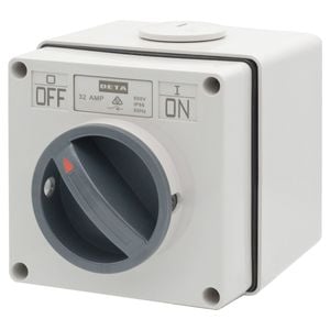 DETA IP66-Weatherproof 3 Pole 32A Isolator