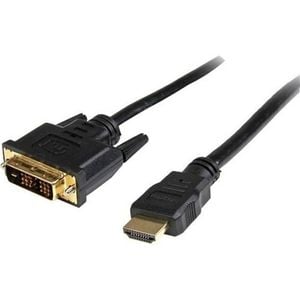 Startech.com 0.5m Hdmi To Dvi-d Cable - Hdmi To Dvi Adapter / Converter Cable - 1x Dvi-d Male 1x Hdmi Male