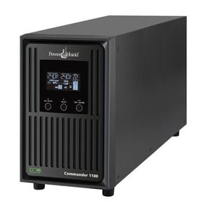 Powershield Commander 1100va/990w - 10amp, Line Interactive Pure Sine Wave Tower Ups With Avr, 4 Aus Sockets, 2-year Warranty