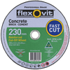 Flexovit 230 x 3.2 x 22.2mm Masonry Cutting Wheel