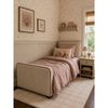 Hide & Seek Kids Hugo Upholstered Kids Bed - Cream, King Single