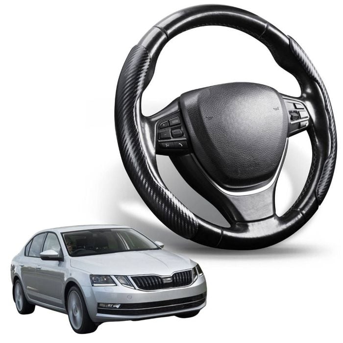Segmented Steering Wheel Cover for Skoda Octavia 2013 - 2020 NE
