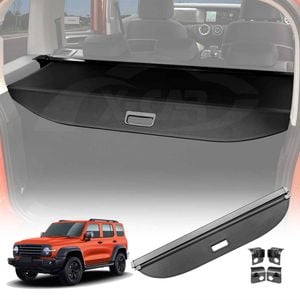 Retractable Cargo Cover for GWM Tank 300 2023-Onwards Rear Rack Partition Shelter Canvas Trunk