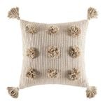 Kas Australia Balla Filled Cushion Decor Square 50x50cm - Natural