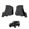AUSGO Car Floor Mats for Jeep Wrangler JL Series 2-Door 2018-Onwards All-Weather Floor Liners