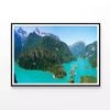 Cascade Mountain with River  Print 100% Australian Made 120x90cm  (Poster)