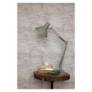 Wallpaper Trader Seascape - Roll, Pink on blue
