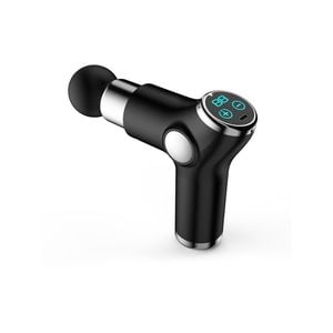 Fitsmart Lcd Mini Vibration Massage Device Black