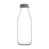 LAV Sute Glass Water Bottle with Silicone Lid - 1 Litre