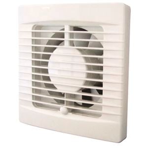 Manrose 100mm White Wall/Ceiling Exhaust Fan