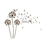 Allwallstickers Large Multicolour Dandelions Wall decal