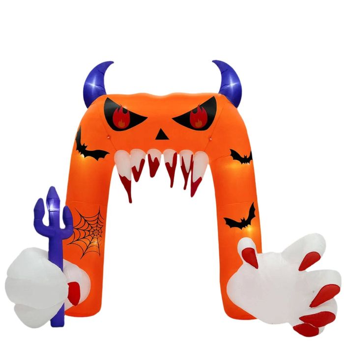 Lifebay Halloween Inflatable Arch with LED Lights