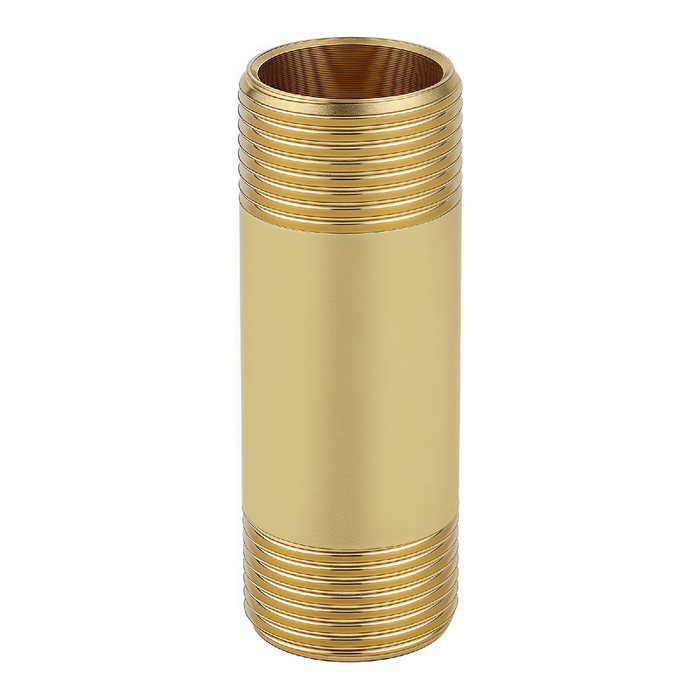 Kinetic - 15mm x 50mm Brass Threaded Barrel Nipple LF