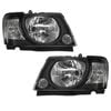 Black Smoked Pair Headlights Fit For Nissan Patrol GU Series GU4 Y61 10/2004-2016