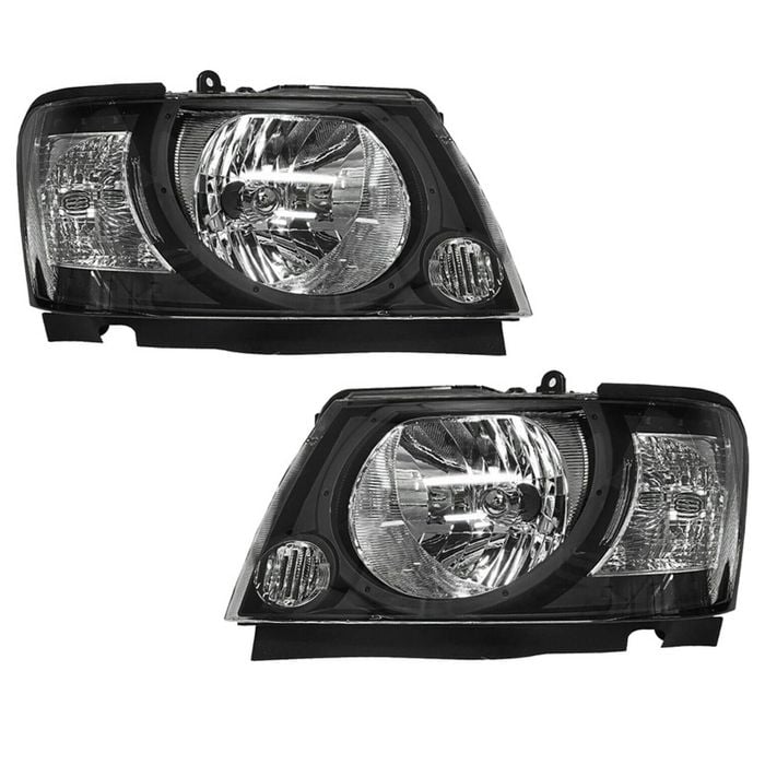 Black Smoked Pair Headlights Fit For Nissan Patrol GU Series GU4 Y61 10/2004-2016