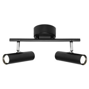 Cougar Lighting Vector 2lt 10w Rail Spot Light Black